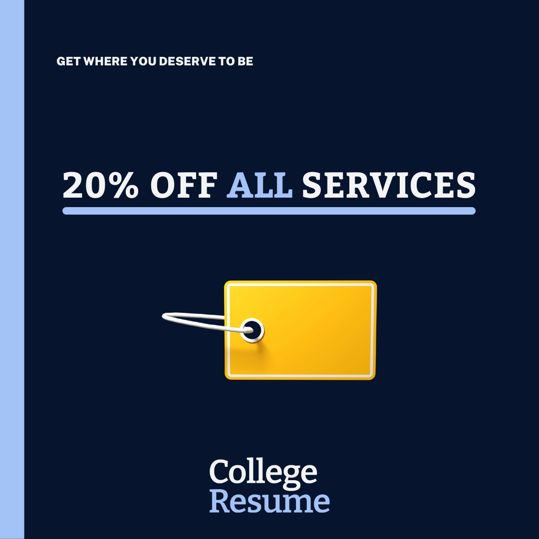 college_resume's tweet photo. Now's the time to elevate your Resume, Cover Letter and LinkedIn Profile!

Visit https://t.co/RXTZFrLtZB to get started today. https://t.co/Ql86H9cT4O