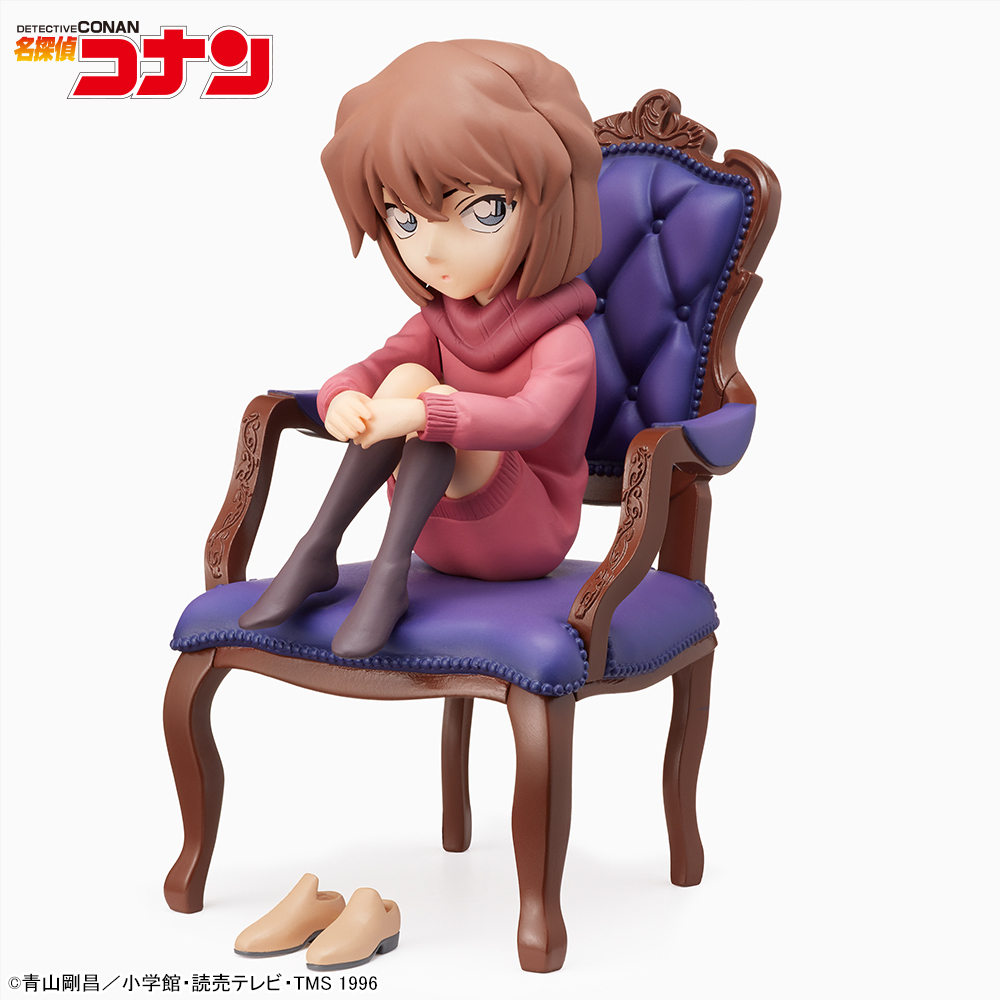 プライズ 高級感あふれるフィギュア 第2弾は 灰原哀 です 作中でも人気の衣装を着た フィギュアです 今後もシリーズ続々登場予定です 蒼木 名探偵コナン セガプライズ