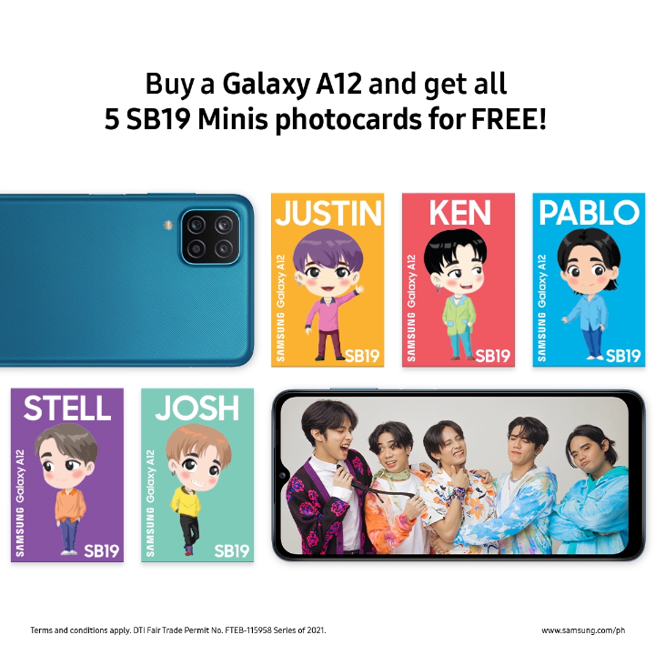 Samsung Philippines on Twitter "Get all 5 SB19 Minis exclusive
