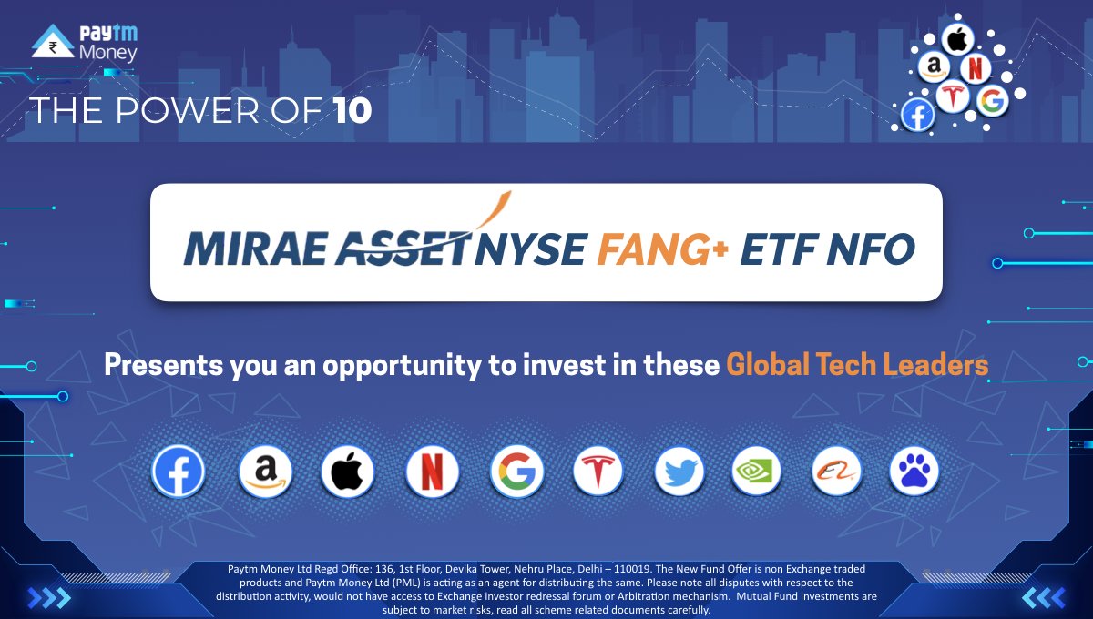 LIVE ALERT: Mirae Asset NYSE FANG+ ETF. Unlock the Power of 10. Now