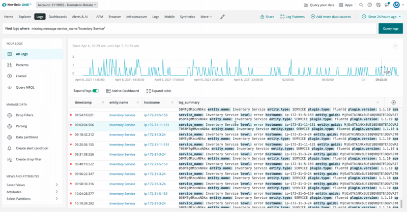 newrelic's tweet photo. We're making it even easier to send logs to New Relic One with...
🪵 A better, faster Logs UI
🪵 An integration with @heroku for logs
Our own Michael Neville-O’Neill and Josep Subirats discuss more in the latest #Nerdlog roundup.