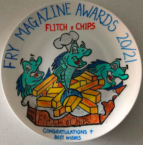 Fry_Magazine's tweet photo. Don't #fishandchips shops have the best customers? These were created by the loyal and supportive fans of  @ChipsFlitch after its #fryawards #10best Mobile Units win! https://t.co/06KWj5u0A2