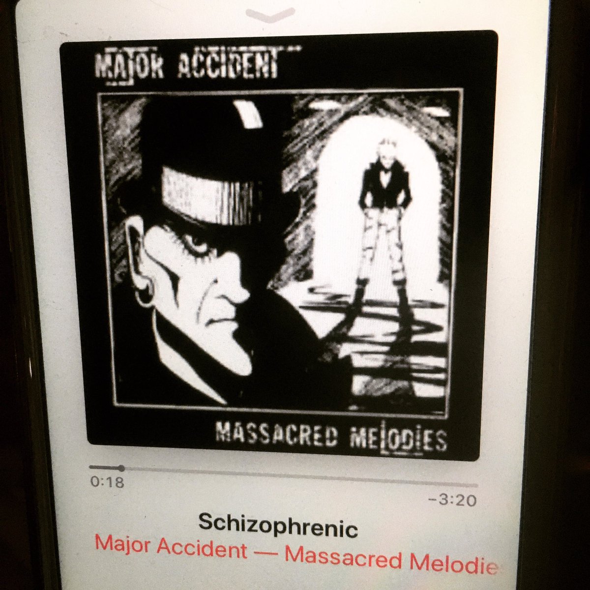 今宵は、このアルバムからAJITOオープン！
Major Accident “Massacred Melodies”
#majoraccident 
#massacredmelodies 
#standbarajito 
#ajito 
#スタンドバーアジト 
#アジト 
#本八幡喫煙 
#タバコ 
#smoking 
#本八幡 
#喫煙 
#punk 
#パンク 
#rock 
#ロック 
#motoyawata 
#スタンドバー 
#バー