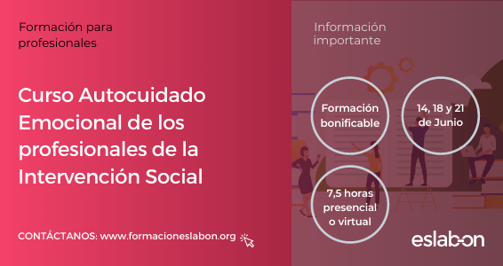 📢Abierto el plazo de inscripción para el curso de:
𝐀𝐔𝐓𝐎𝐂𝐔𝐈𝐃𝐀𝐃𝐎 𝐄𝐌𝐎𝐂𝐈𝐎𝐍𝐀𝐋 𝐃𝐄 𝐋𝐎𝐒 𝐏𝐑𝐎𝐅𝐄𝐒𝐈𝐎𝐍𝐀𝐋𝐄𝐒 𝐃𝐄 𝐋𝐀 𝐈𝐍𝐓𝐄𝐑𝐕𝐄𝐍𝐂𝐈Ó𝐍 𝐒𝐎𝐂𝐈𝐀𝐋
👉 Más información e inscripción en: cutt.ly/lvRTc3S
#formacion #cursoonline #tercersector