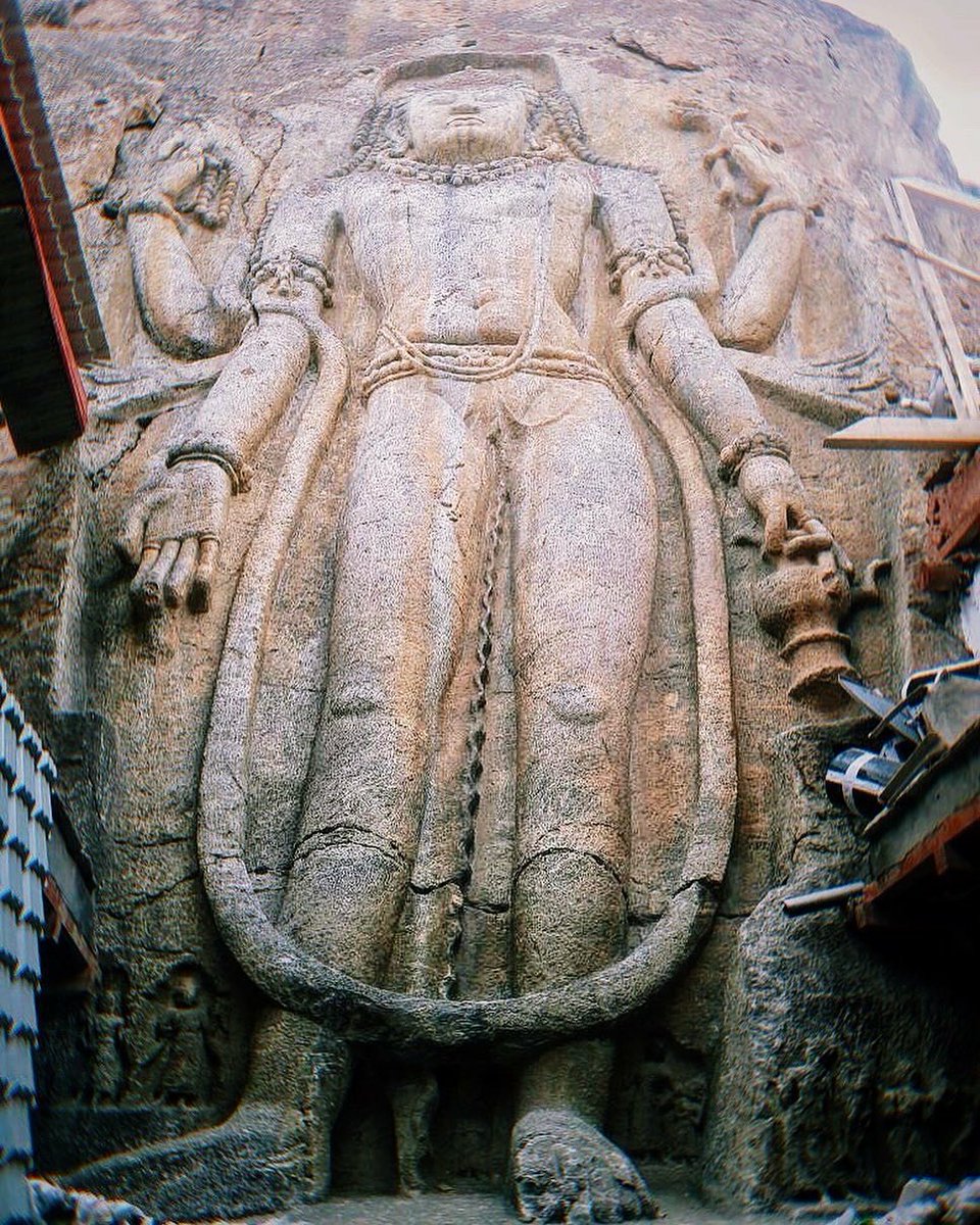 Secret Temples (@secrettemples) on Twitter photo Around 45 kilometre east of #Kargil town heading toward Leh, is the famous #Chamba Statue in #Mulbekh village, Some people believe it dates to the Kushan period in the early centuries CE. Modern scholars date it as being from around the eighth century.
Follow - <a href="/secrettemples/">Secret Temples</a> Around 45 kilometre east of #Kargil town heading toward Leh, is the famous #Chamba Statue in #Mulbekh village, Some people believe it dates to the Kushan period in the early centuries CE. Modern scholars date it as being from around the eighth century.
Follow - <a href="/secrettemples/">Secret Temples</a>