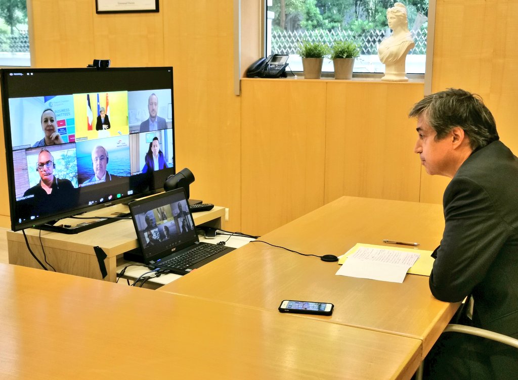 France in Singapore (@franceinsg) on Twitter photo French Amb. opening the "Digital Transformation in the Singapore Maritime Industry" webinar organised by <a href="/FrenchChamberSG/">French Chamber Singapore</a> & <a href="/EDBsg/">EDBsg</a>. More 🇫🇷🇸🇬 coop to come with the support of the French Maritime Council in Singapore & the MoU signed today by <a href="/MPA_Singapore/">MPA Singapore</a> and <a href="/MerGouv/">Mer et Pêche</a> #SMW2021 French Amb. opening the "Digital Transformation in the Singapore Maritime Industry" webinar organised by <a href="/FrenchChamberSG/">French Chamber Singapore</a> & <a href="/EDBsg/">EDBsg</a>. More 🇫🇷🇸🇬 coop to come with the support of the French Maritime Council in Singapore & the MoU signed today by <a href="/MPA_Singapore/">MPA Singapore</a> and <a href="/MerGouv/">Mer et Pêche</a> #SMW2021