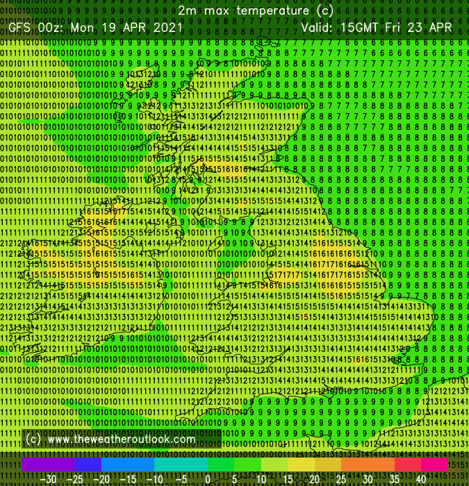 UKWXUpdates's tweet photo. Temperatures for this week looking nice and #plesant #spring #ukweather β
β
@TheSnowDreamer @MetRyan96 https://t.co/tmK2Gqy73e