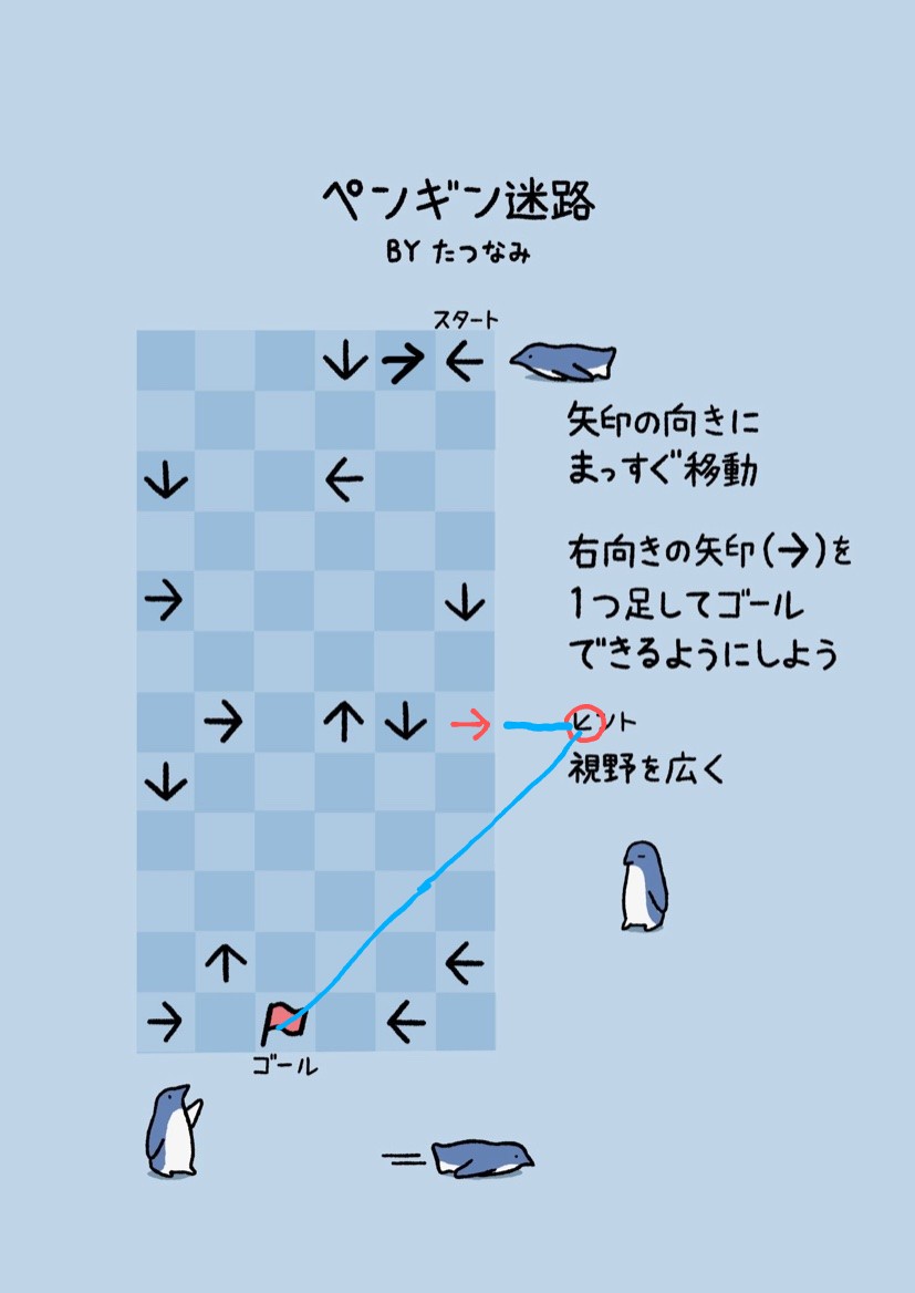 みんなも挑戦してみて 矢印の向きに進んでゴールを目指す迷路 話題の画像プラス みんなも挑戦してみて 矢印の向きに進んでゴールを目指す迷路 話題の画像プラス