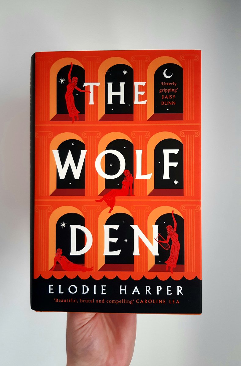 Shelf_lyfe_'s tweet image. #Bookmail

Thank you to @HoZ_Books for sending me a copy of the glorious #TheWolfDen by @ElodieITV 

Sold by her mother. Enslaved in Pompeii's brothel. Determined to survive. Her name is Amara 🧡🐺

I can't wait to read this with the @Squadpod3 bookclub 🥰📚

#HeadOfZeus