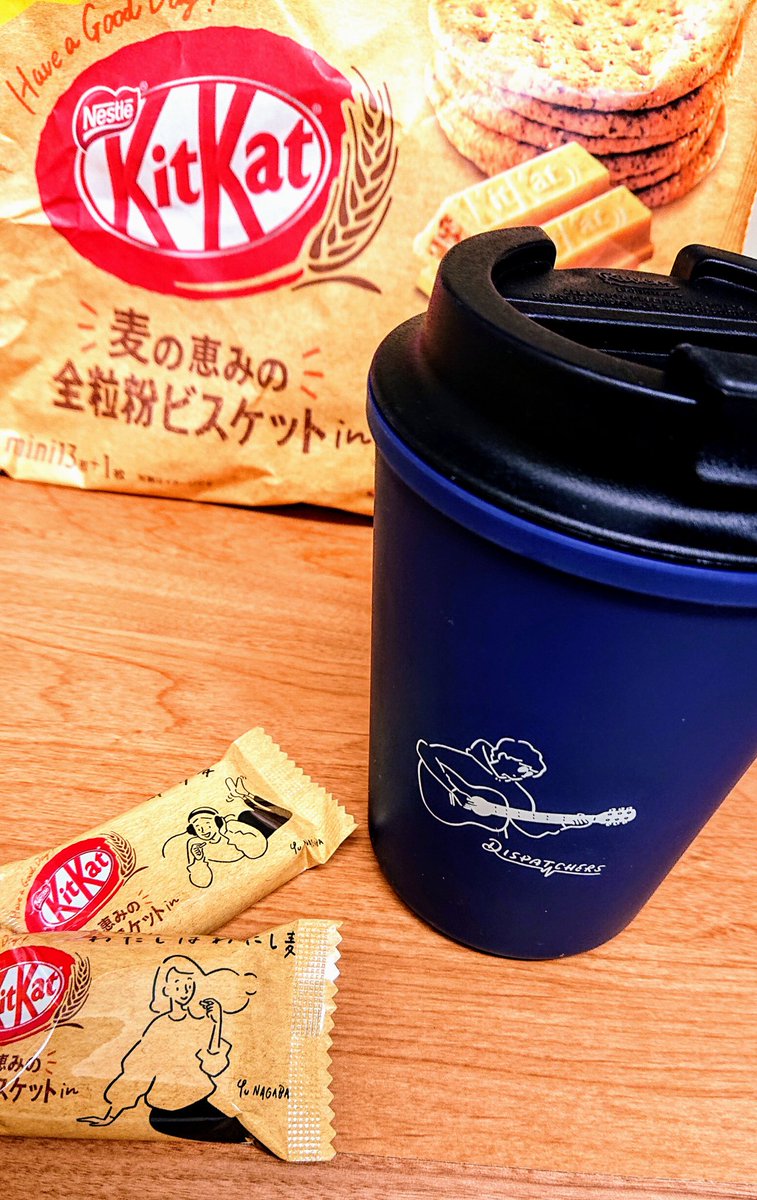 続 えるたん キットカットの麦味 美味しいしディスパみのあるイラストやから食べるたびに昭仁さんのことが頭に浮かぶ麦 ༥ ŧ ŧ 続 えるたん キットカットの麦味 美味しいしディスパみのあるイラストやから食べるたびに昭仁さんのことが頭に浮かぶ麦 ༥ ŧ ŧ