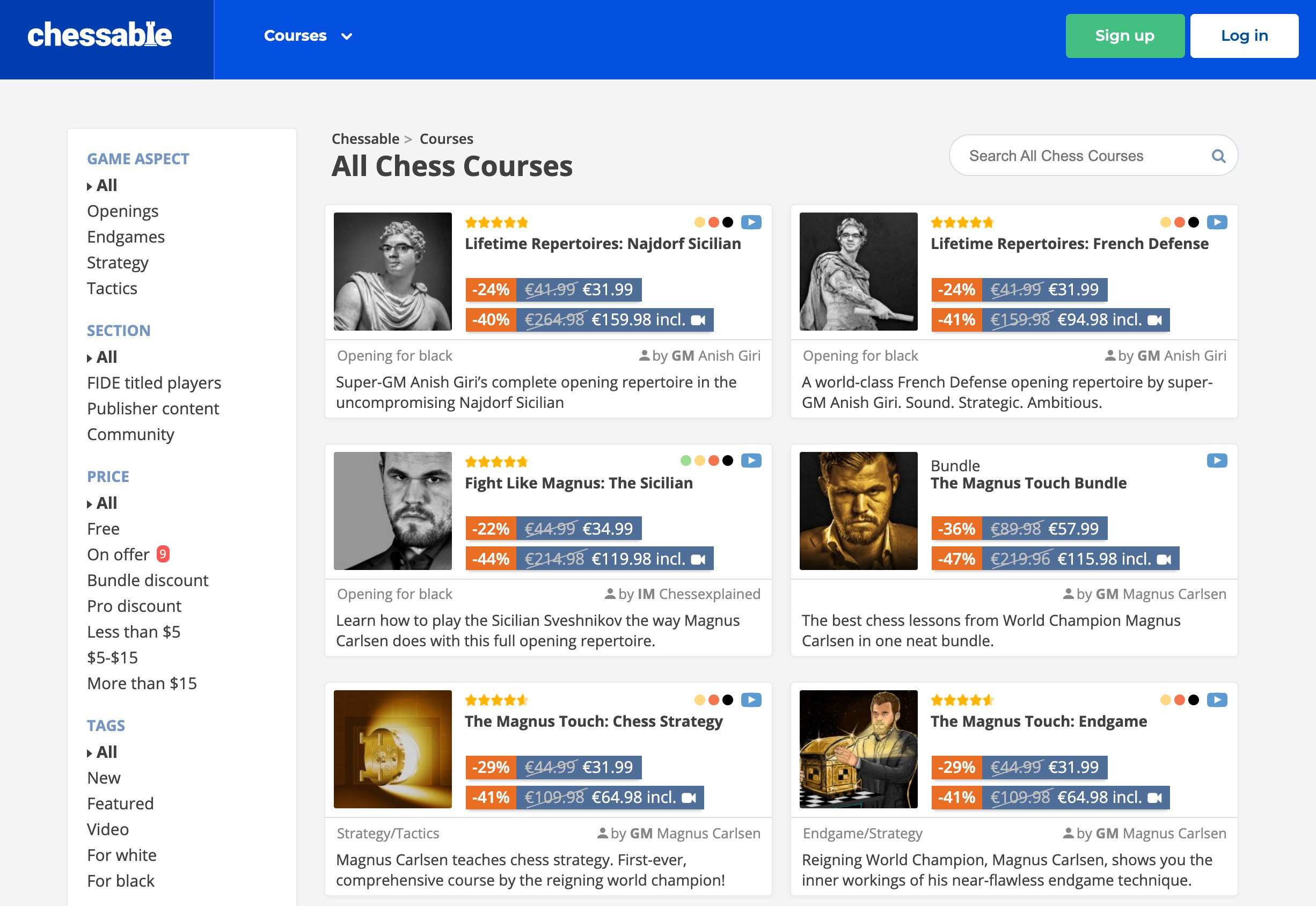Chessable Courses