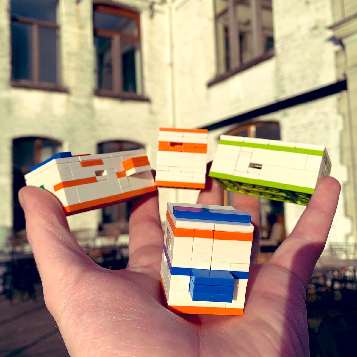 The whole puzzle family !
Go check them on our website puzzle-bricks.fr !
Free building manuals there ! #OpenSource #DIY #legoideas #legohacks #puzzles #afol