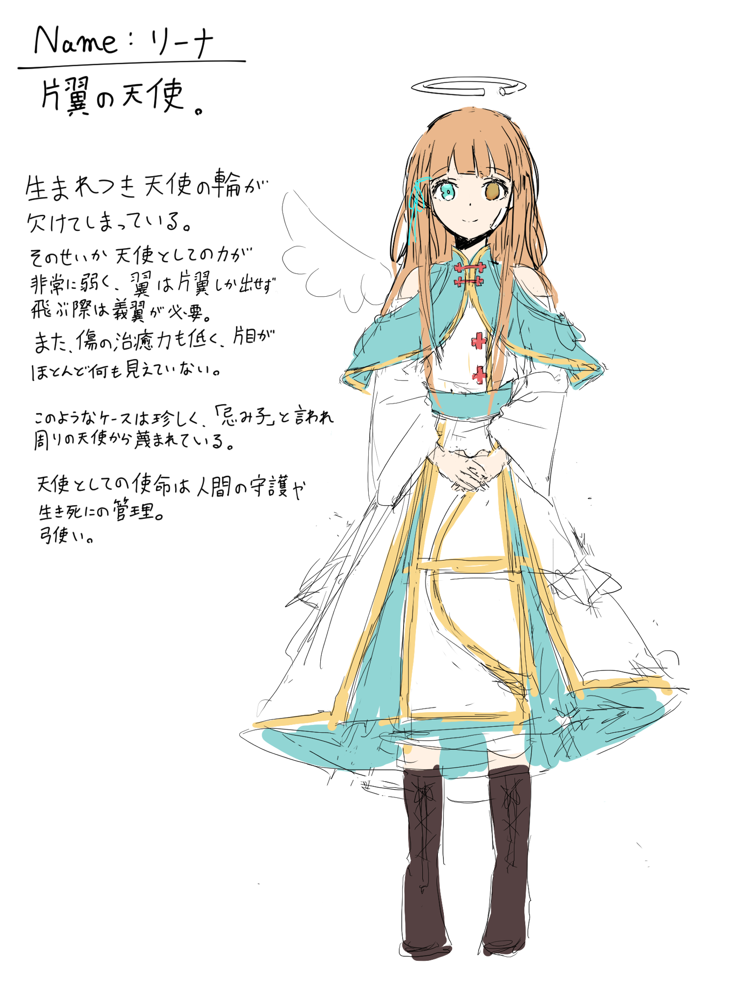 らいすの落書き置き場 うちの子天使さん T Co Iyv9zer22s Twitter