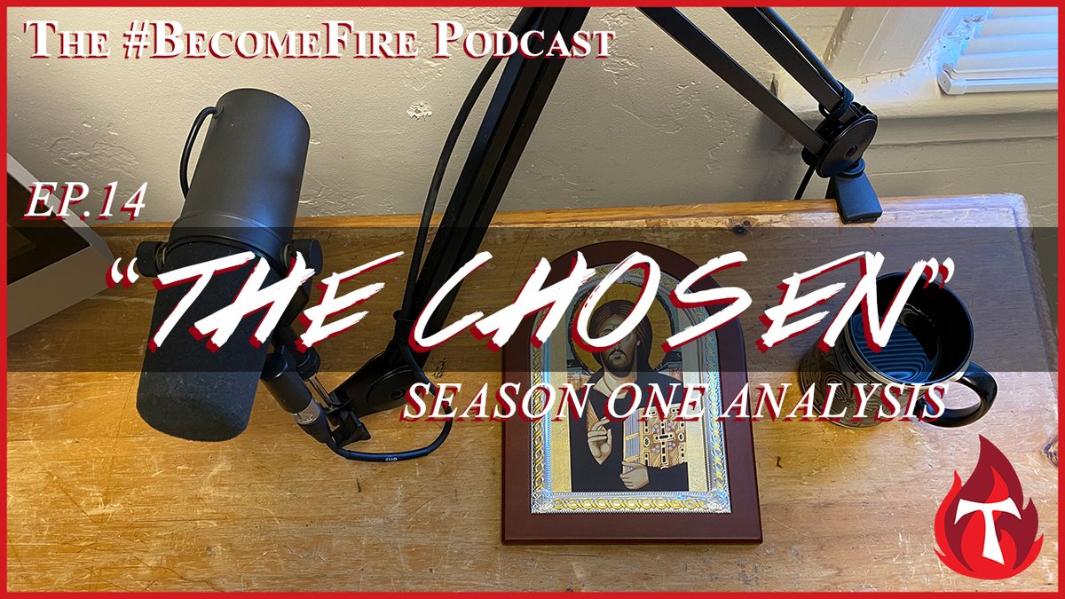 BecomeFire's tweet photo. As a Catholic, is it ok to watch the new Bible series, @thechosentv? Short answer, YES. But, there are definitely some things you need to consider. We dive deep into Season 1 of the show in this episode of the #BecomeFire podcast.

https://t.co/ORJE0L51aQ https://t.co/VVImsLIfMi