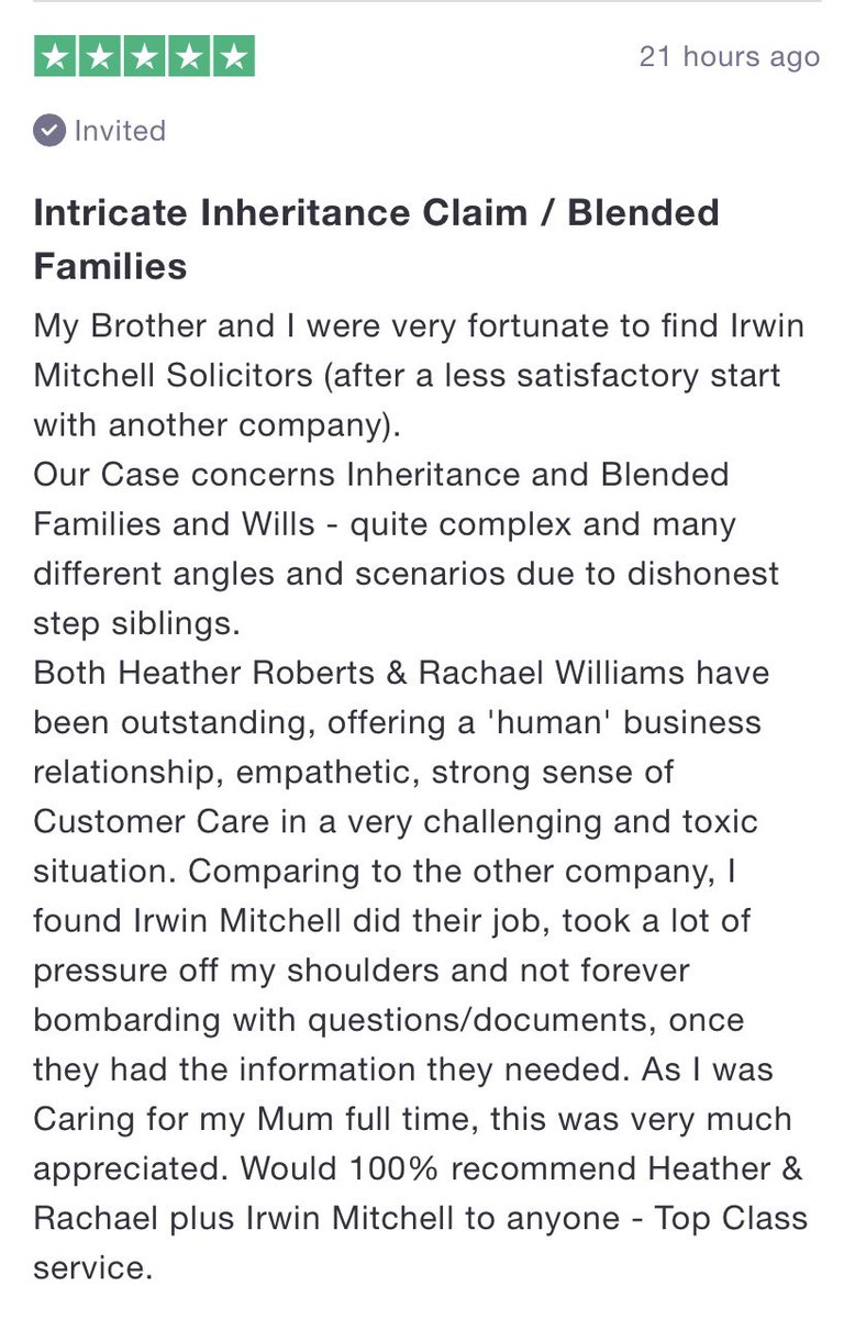 Another lovely start to a Monday morning! #dreamteam <a href="/RachaelwIM/">Rachael Williams</a>  #experthandhumantouch #trustpilot #fivestarreview