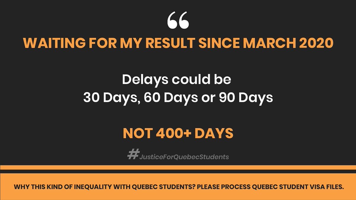 Sukhhsaini's tweet photo. Why Students r waiting since 1 year,what's their fault?
Does ircc and mifi has answer of this qhestion?
@JustinTrudeau @CitImmCanada @MIFI_QC @nadirypatel @marcomendicino https://t.co/befZIMJ183