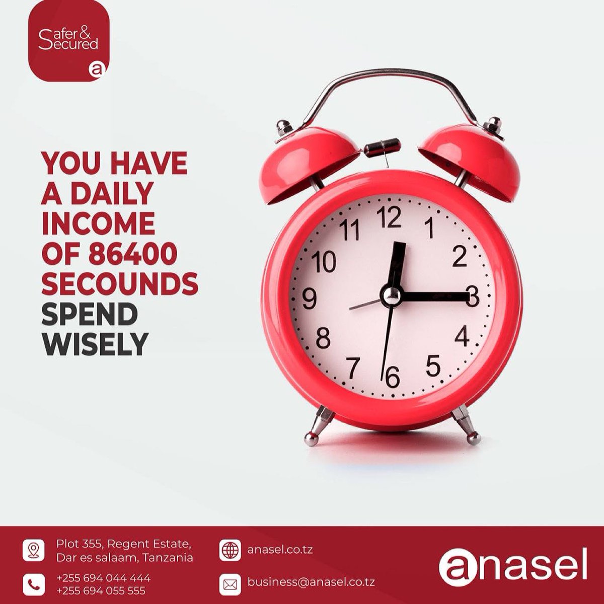 anaselsecurity's tweet image. Have a great and productive week everyone. Keep your family and loved ones safe and protected: #AnaselSecurity