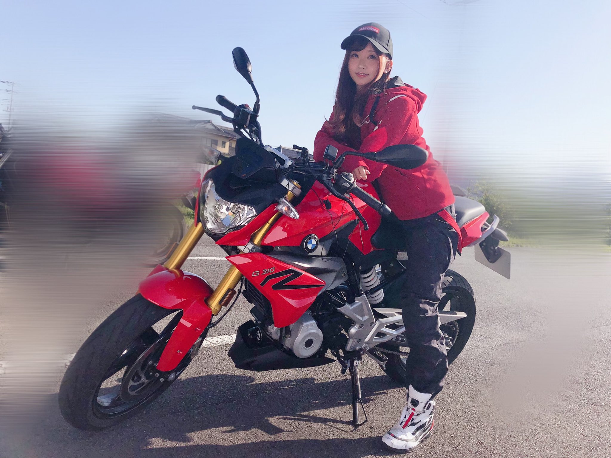 五木あきら 絶好のバイク日和だよ 気持ちいい バイク女子 五木あきら 絶好のバイク日和だよ 気持ちいい バイク女子