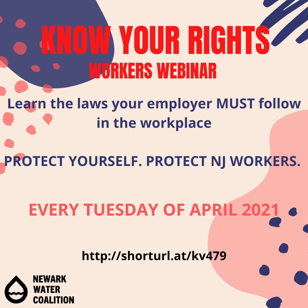 Join us every Tuesday. 6:30pm. Learn about your rights in your place of work and how we can support in building collective power so you are not exploited
