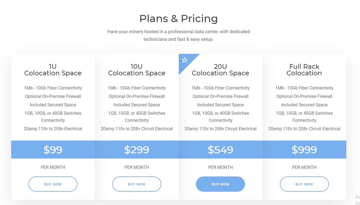 Miningbits1's tweet image. Plans &amp;amp; Pricing