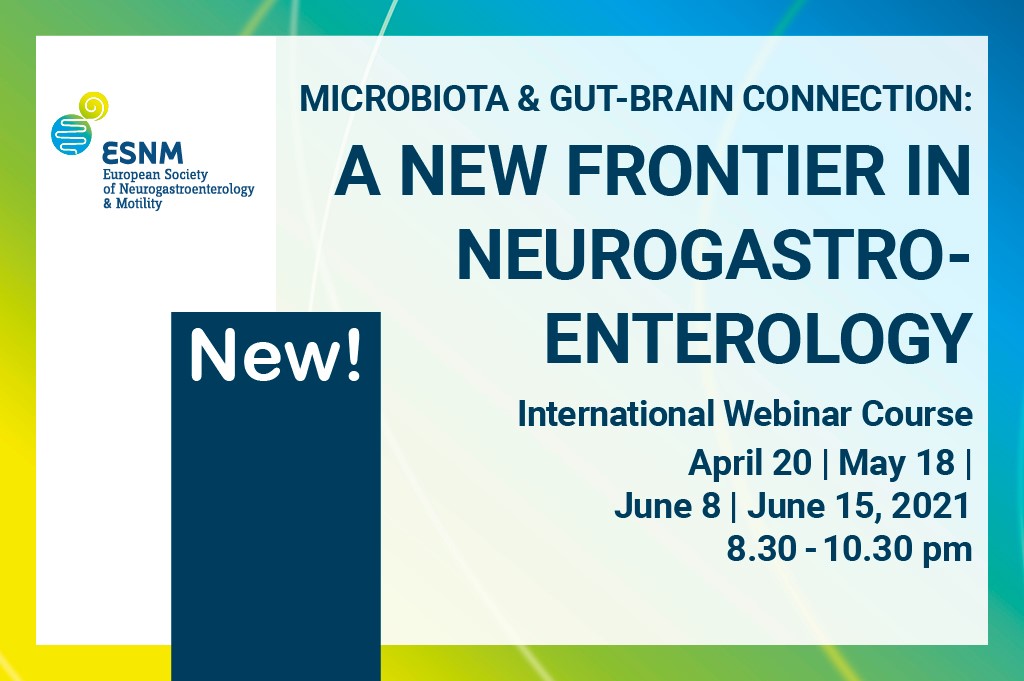 GMFHx's tweet image. Only one day left for the first session of the new @esnm_eu webinar with @TedDinan &amp;amp; G. Barbara, about #GutBrainConnection, Functional gastrointestinal disorders #FGID, et al. esnm.eu/education/webi…
