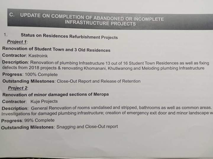 Nombalicandice's tweet photo. These are the current living conditions at The Vaal University of technology residences yet they still had the nerve to lie about completing the renovations to the Parliament of SA. I'm sick of this University and it's corruption.
#VUTmustfall 
#cyril 
#sabcnews 
#CapeTownFires https://t.co/VXe9oqV7SK