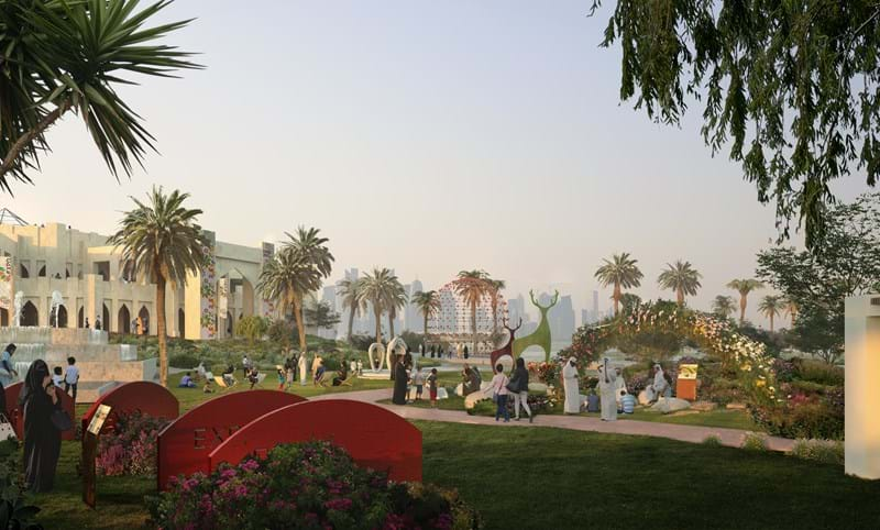 FRexpats_Q's tweet photo. Voici à quoi ressemblera l'Expo internationale de l'horticulture #Doha en octobre 2023.
#Qatar https://t.co/ctiy648y1y