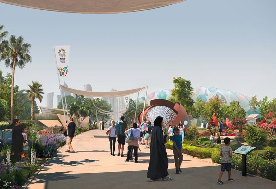 FRexpats_Q's tweet photo. Voici à quoi ressemblera l'Expo internationale de l'horticulture #Doha en octobre 2023.
#Qatar https://t.co/ctiy648y1y