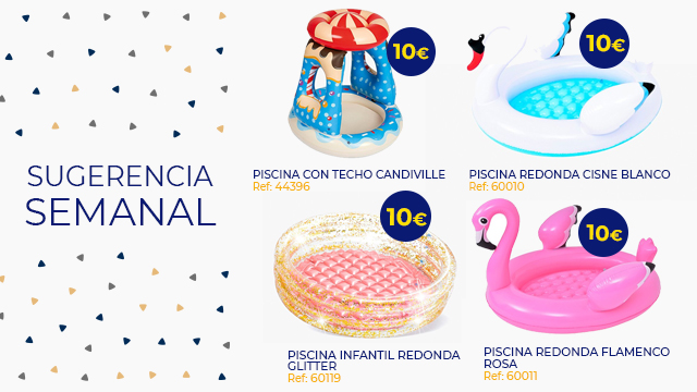 Tiendas_MGI's tweet photo. ☀ Que tus peques este #verano no pasen calor ☀
✅ Piscinas desde 10€ ➡ https://t.co/v2NVJrp6IY 

🔹 Piscina con techo✅10€ 
🔹 Piscina infantil Glitter ✅10€ 
🔹 Piscina redonda cisne blanco ✅10€ 
🔹 Piscina redonda flamenco rosa ✅10€

#piscinas https://t.co/hmTnUBg4k3