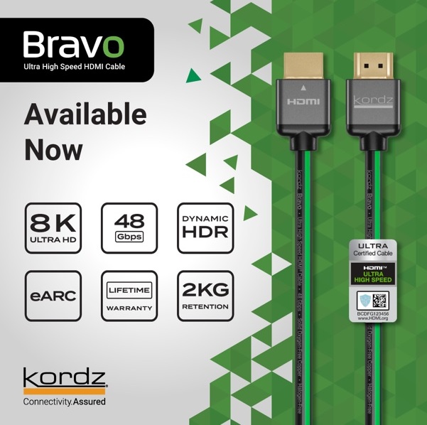 BVT_V's tweet image. ¡YA Disponible!
El nuevo #KordzBravo ofrece una señal HDMI de ultra alta velocidad de ancho de banda de 48 Gbps con garantía de por vida *.

#8k #48Gbps #Garantíadeporvida #Kordz #Bravo @KordzEU @KordzGlobal