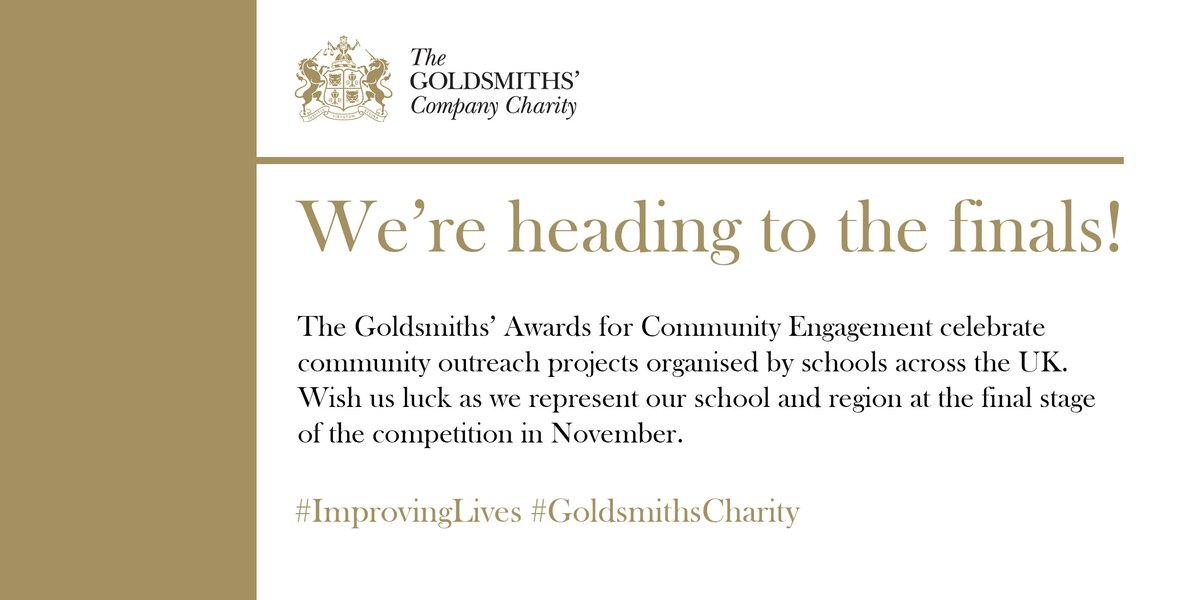 BromsSchool's tweet photo. Over half term, some of our @BromsService students attended the virtual @GoldsmithsCo Awards. The judges said that they were extremely impressed with our students’ contribution to the #localcommunity and we now look forward to the #NationalFinal in November. #BromsService https://t.co/hxk9UOlRHg