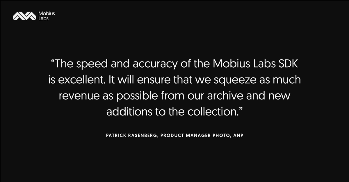 Mobius_Labs's tweet photo. Mobius Labsβ Superhuman Visionβ’ SDK is integrated into press agency ANPβs own technology platform. Superhuman Vision provides superquick tagging of ANPβs visual content. Download this case study to know more.
https://t.co/pbrI9OgCdV
#ai #computervision #mobiuslabs #tech https://t.co/d4IlT02dKG