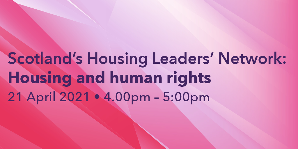 📢Last chance to book your place at our Housing and Human Rights event happening this Wednesday

Hear both the academic view and landlord perspective as we discuss the impact of potential new human rights legislation in Scotland

Free for members

ow.ly/MjD050DO4MP