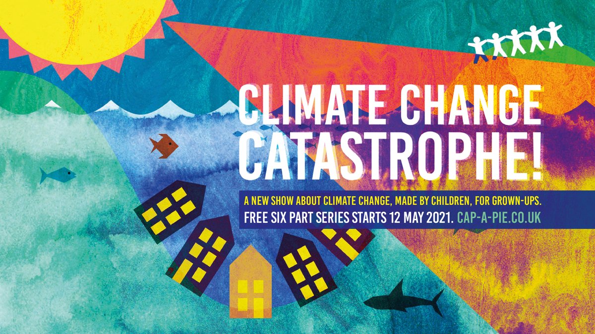 Cap-a-Pie (@capapiecreative) on Twitter photo Climate Change Catastrophe! is a brand new show about climate change made by kids, for grown ups. This free 6 part series will be available to watch on our YouTube channel from 12 May: utm.guru/udf5w 
#ClimateChange #FaceTheClimateEmergency #ClimateCrisis #RAEngIngenious Climate Change Catastrophe! is a brand new show about climate change made by kids, for grown ups. This free 6 part series will be available to watch on our YouTube channel from 12 May: utm.guru/udf5w 
#ClimateChange #FaceTheClimateEmergency #ClimateCrisis #RAEngIngenious
