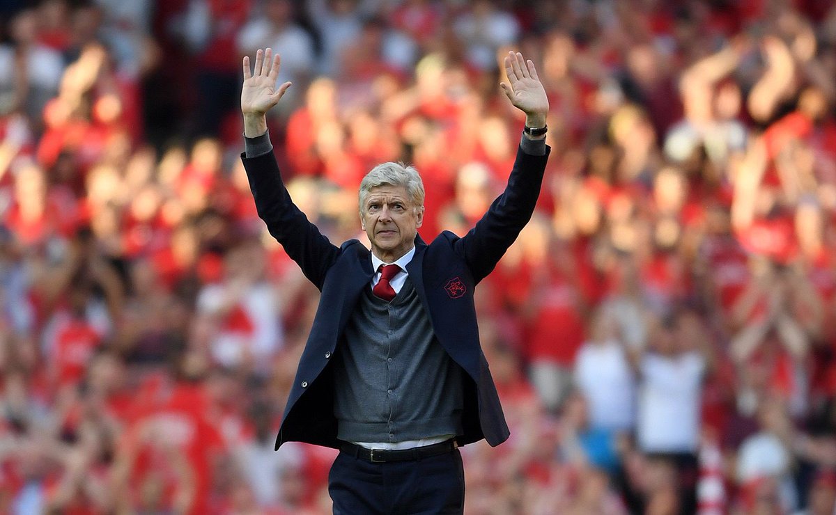 PatrickTimmons1's tweet photo. ‘To all the Arsenal lovers, take care of the values of the club. My love and support forever’ 

Arsène Wenger, May 2018. https://t.co/n8ZF3J3K3S