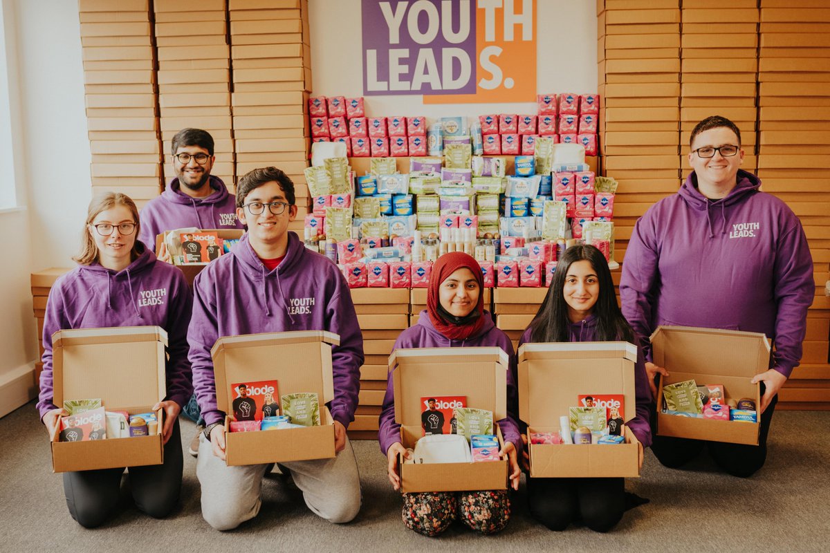 🚨 HOW A GROUP OF YOUNG PEOPLE ARE TACKLING PERIOD POVERTY 📢 We're giving 12-19-year-olds the chance to tell decision-makers what a world where everyone can Be Period Proud looks like. We're also providing self-care packs to those in need. More 👉 youthleads.uk/2021/04/19/how…