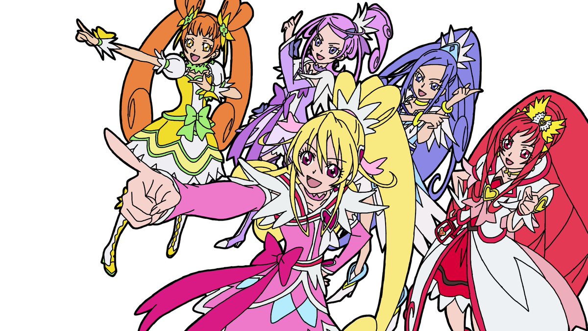 ট ইট র Dゆうまd ドキドキプリキュアの集合イラストを出しときます ট ইট র Dゆうまd ドキドキプリキュアの集合イラストを出しときます