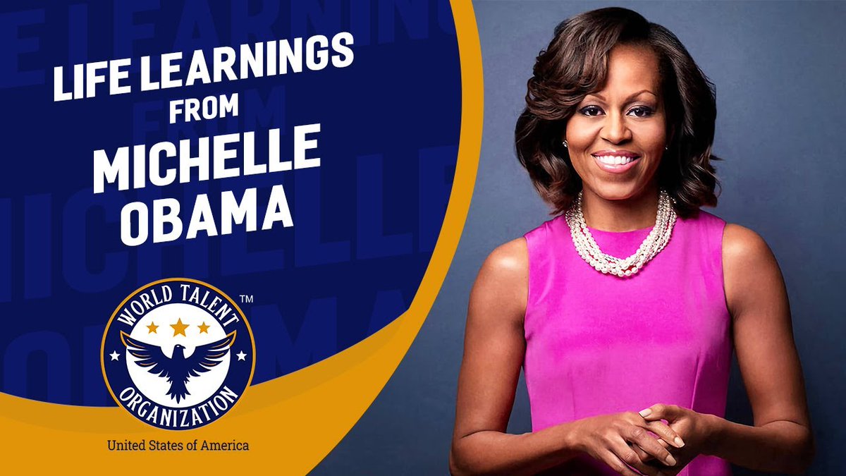 Three Life Learnings from Michelle Obama: She is a lawyer, writer, and the First Lady of the United States of America.
#womenleaders #michelleobama #inspirations #inspiringwomenleaders #wto #worldtalent #lifelearnings 

youtu.be/ALZ3TouKtL0