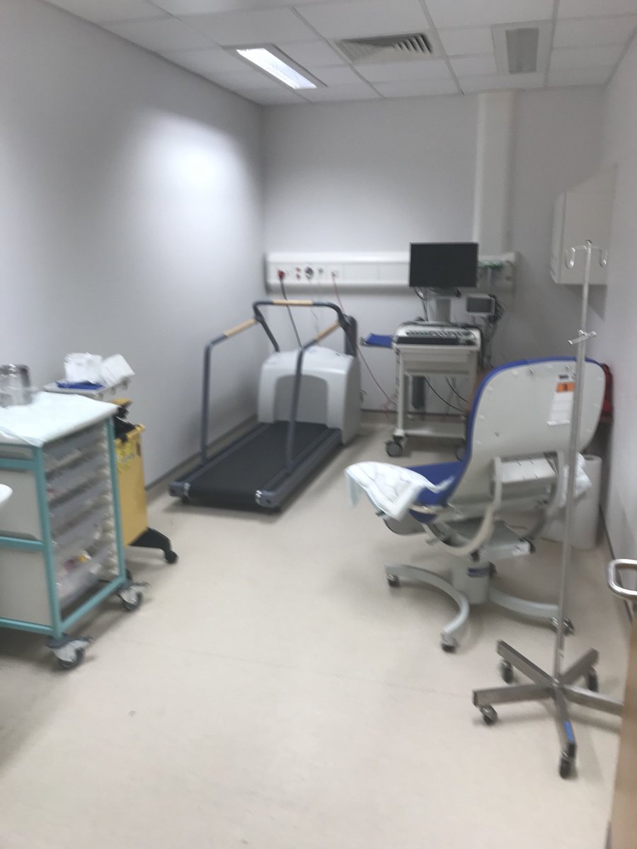 New stress room in Nuclear Medicine. Providing Myocardial perfusion scinctigraphy on site for our local population <a href="/bncs/">Nicola Rose</a> <a href="/asnc/">asnc</a> <a href="/GIRFT/">MARIANA HERNANDEZ CA</a>