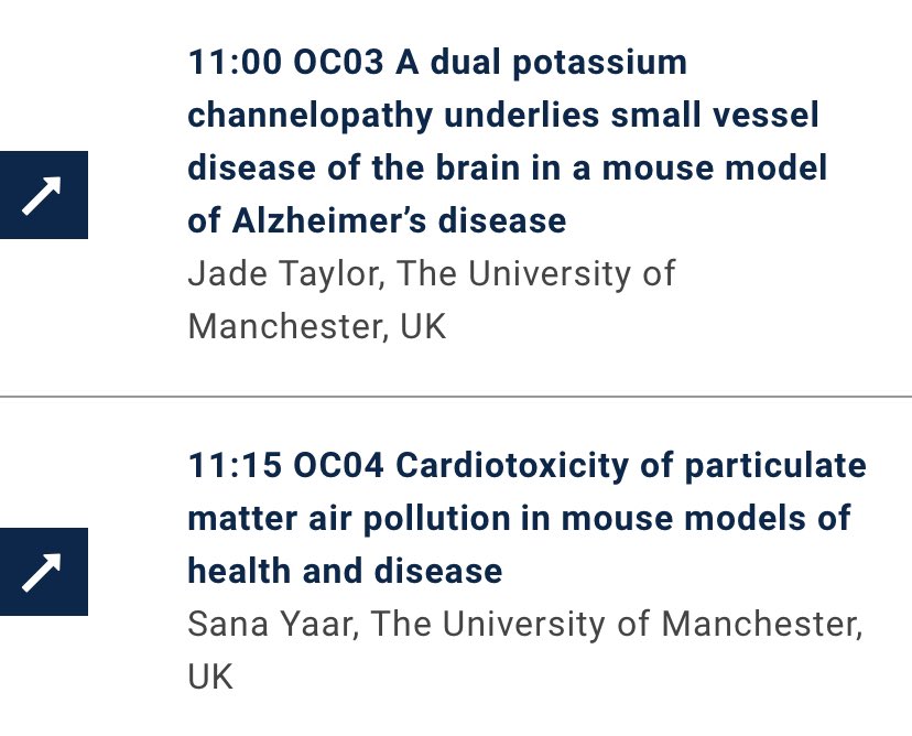 Sana Y. (@sanay1996) on Twitter photo Looking forward to the first day of #futurephysiology2021 by <a href="/ThePhySoc/">The Physiological Society</a> today, a great line-up of talks & ePosters.
My colleague <a href="/Jadeltaylor19/">Jade Taylor</a> and I will both be speaking in this mornings cardiac & vascular physiology session - so do come along and hear all about our research! Looking forward to the first day of #futurephysiology2021 by <a href="/ThePhySoc/">The Physiological Society</a> today, a great line-up of talks & ePosters.
My colleague <a href="/Jadeltaylor19/">Jade Taylor</a> and I will both be speaking in this mornings cardiac & vascular physiology session - so do come along and hear all about our research!