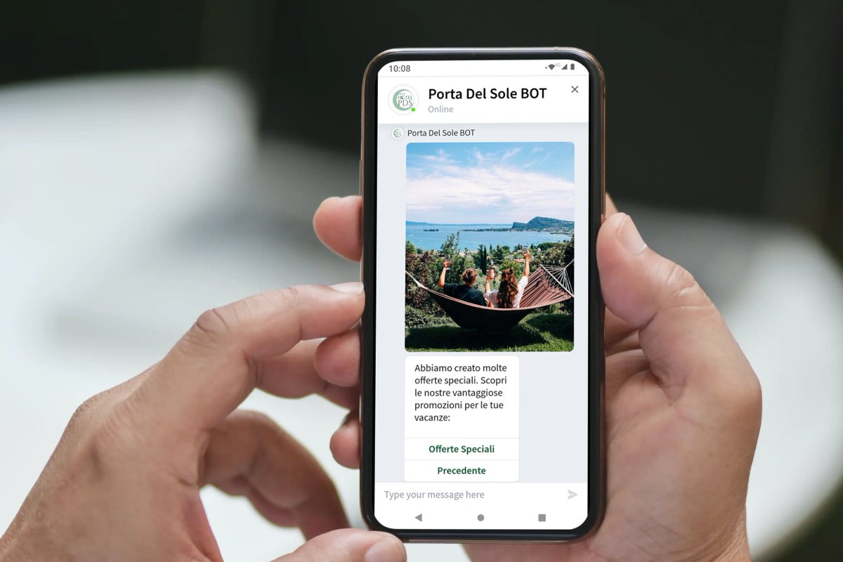 ☝️Our portfolio of Italian (🇮🇹) customers keeps growing!

✔️Hotel Mioni (mioni.it), Porta del Sole (lnkd.in/ebVc3DX), and kraft (krafthotel.it) have already launched #hotelway #hotel #chatbot

Welcome!
#chatbots #hospitalitytechnology #italytravel