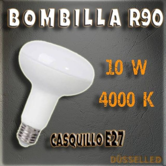 Dusselled's tweet photo. Bombilla R90💡
https://t.co/2BLVflDWWd
10W
Luz 4000K
1000Lm
Casquillo E27
Con materiales resistentes y duraderos como el aluminio. Buenos disipadores de calor y un ángulo de apertura de 180°
info@dusselled.es
https://t.co/kQJPAAHKAO
#Dusselled #LED #LED7 #pasatealled #Iluminacion https://t.co/8uXkVUN5Dl