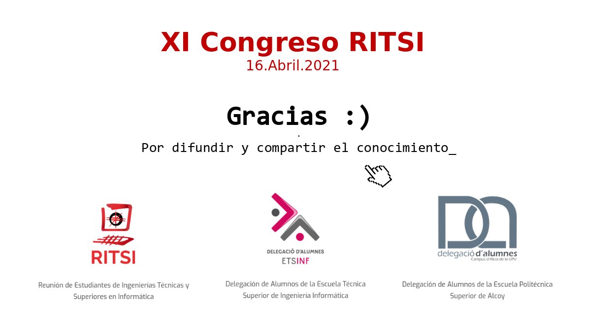 etica_hacker's tweet image. #CongresoRITSI Gran evento! 💪😎💻📚Mi más gran enhorabuena a tod@s!
Ha sido un verdadero placer compartir con vosotr@s! lo he pasado genial! 💙
Gracias por vuestra pasión, compañerismo y entusiasmo! 🙌
☠ Gracias por difundir y compartir conocimiento! :)