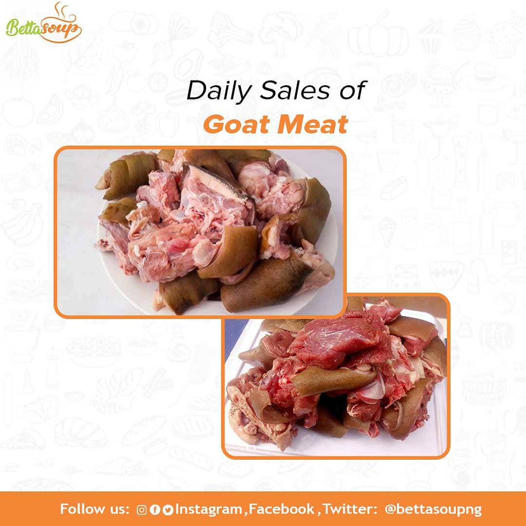 bettasoupng's tweet photo. Order for fresh and neatly packaged GOAT MEAT @bettasoupng EVERYDAY!!! It comes to you straight from our ABBATOIR.

Our Phone Number has  changed! And it is now: 08095598170

MAKE your ORDERS today via any of the following:
Call: 08095598170
Whatsapp: 08095598170
DM: @bettasoupng https://t.co/l72POBpn9V