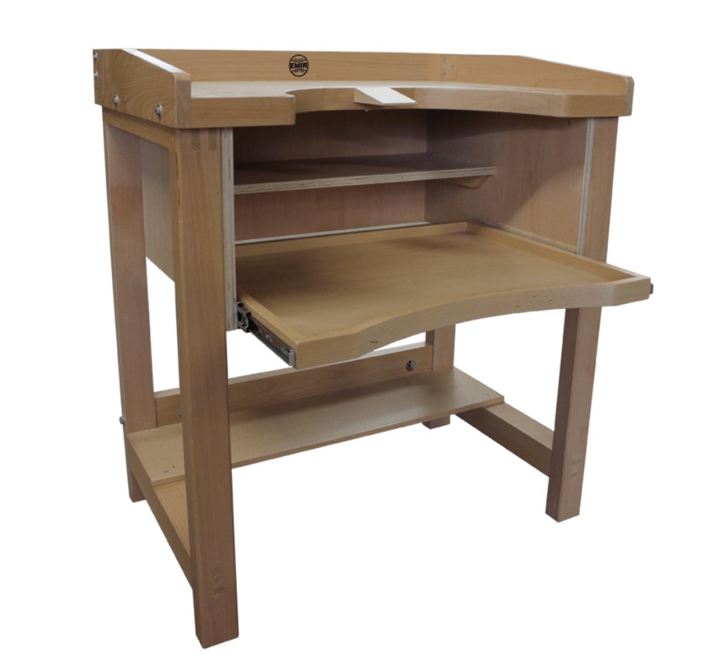 Good morning! Who's watching All That Glitters on the BBC? The new talent show/competition for jewellers? We're proud to say that we made all of the bespoke work benches for the show.

#jeweller