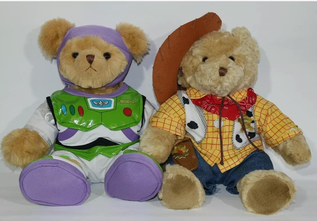 tonksboutique's tweet photo. Toy Story Buzz And Woody Build A Bear . https://t.co/w3SL8xW0wA . #buildabear #bearfactory #buzzlightyear #woody #toystory #teddybear #cuddlebuddy #toy #preloved #playandgrow #resellercommunity #reseller #ebaystore #ebay #tonksboutique #jamesarah https://t.co/WSRhKuQ3dI https://t.co/wsWeOWAAQ8