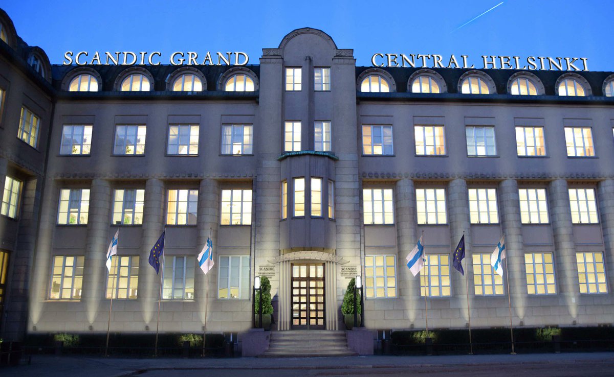 The brand new Scandic Grand Central Helsinki is unique hotel offering first-class experiences in the city centre. Timeless elegant decor in a stylish Art Nouveau building, combined with the hotel’s relaxed atmosphere, guarantee a pleasant stay: https://t.co/fHpZevPS2n https://t.co/HKRn6dr3KE