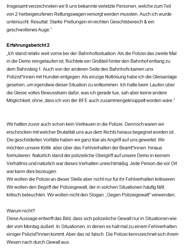 kollektivantifa's tweet photo. +++ Statement #sy1204 +++
CN: #Polizeigewalt
Unser ausführliches Statement zu #sy1204!
Wie gewohnt informieren euch hier direkt über weitere geplante Aktionen unsererseits!
Danke an alle für alles! ❤
#antifa #syke https://t.co/kgfuohRJGS