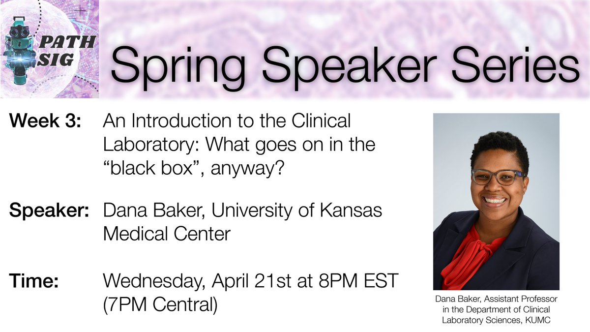 Path_SIG's tweet image. Happy #LaboratoryProfessionalsWeek!

Dozens have already registered for two AMAZING talks coming up this week, led by incredible laboratory professionals! Register below:

Ins and Outs of Grossing: forms.gle/gqWhZY9s6og6mP…

Intro to the Clinical Laboratory: forms.gle/FkemfYWtXGoFBp…