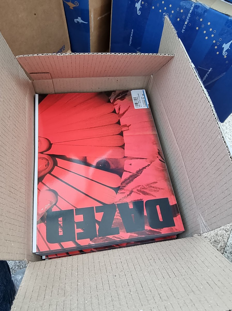  #BBKSHOP_UpdatesArrival at KR address.200+ G-DRAGON Dazed and Confused Magazines have arrived.